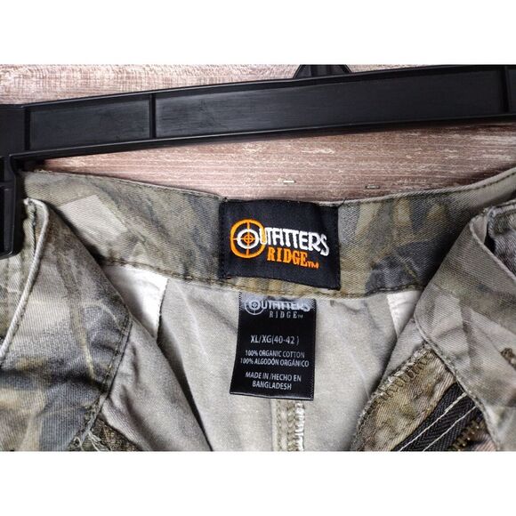 2 Pair Fusion 3D Camo Mens Pants Size XL 40/42 Hunting Pants Outfitters Ridge - Picture 3 of 12